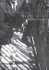 Family Record - Patrick Modiano - 9780300238310