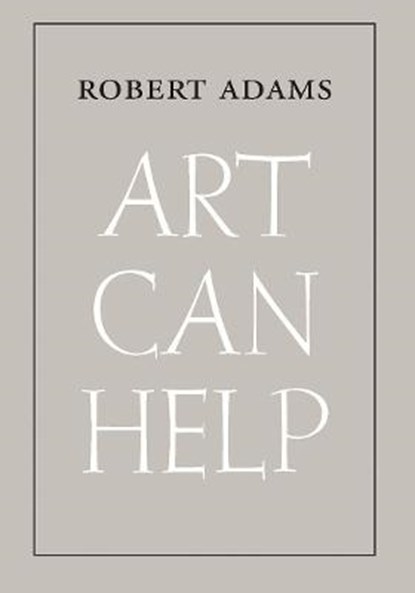 Art Can Help, Robert Adams - Paperback - 9780300260243