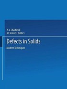 Defects in Solids | A.V. Chadwick ; M. Terenzi | 