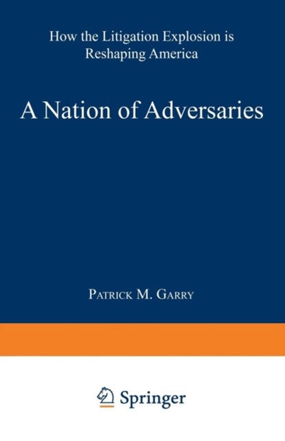 A Nation of Adversaries, niet bekend - Paperback - 9780306455643