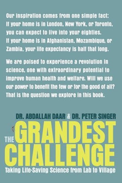The Grandest Challenge, Abdallah Daar ; Peter A. Singer - Ebook - 9780307368171