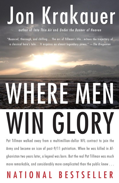 Krakauer, J: Where Men Win Glory, Jon Krakauer - Paperback - 9780307386045