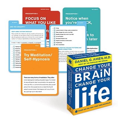 Change Your Brain, Change Your Life Flashcards, Daniel G. Amen - Gebonden - 9780307464576