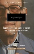 Three Novels of Ancient Egypt Khufu's Wisdom, Rhadopis of Nubia, Thebes at War | Naguib Mahfouz | 