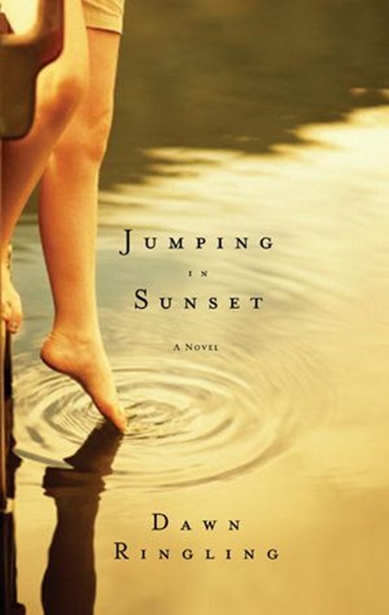 Jumping in Sunset