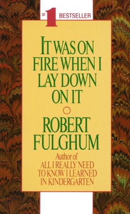 It Was On Fire When I Lay Down On It, Robert Fulghum - Ebook - 9780307755018