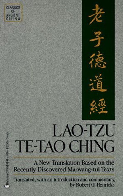 Lao-Tzu: Te-Tao Ching, Robert G. Henricks - Ebook - 9780307775344