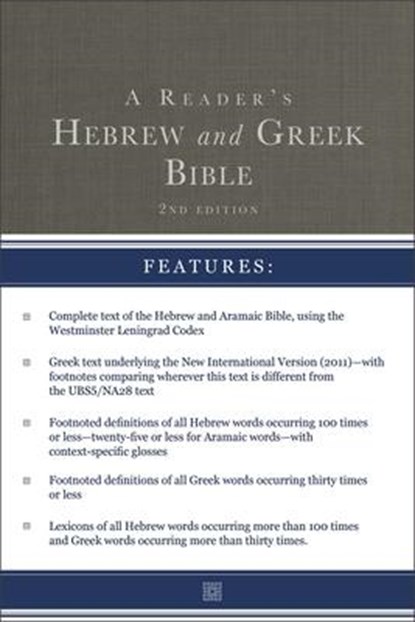 A Reader's Hebrew and Greek Bible, A. Philip Brown II ; Bryan W. Smith ; Richard J. Goodrich ; Albert L. Lukaszewski - Gebonden - 9780310109938