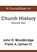 CourseGuide for Church History, Volume Two, Christopher J H Wright - Paperback - 9780310110200