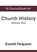 CourseGuide for Church History, Volume One, Everett Ferguson - Paperback - 9780310110224