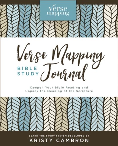 Verse Mapping Bible Study Journal, Kristy Cambron - Gebonden - 9780310124016
