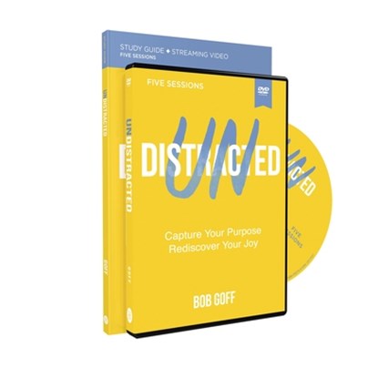 Undistracted Study Guide with DVD, Bob Goff - Paperback - 9780310148487