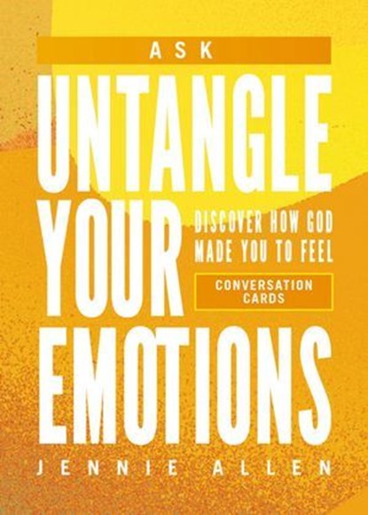 Untangle Your Emotions Conversation Card Deck, Jennie Allen - Ebook - 9780310171492