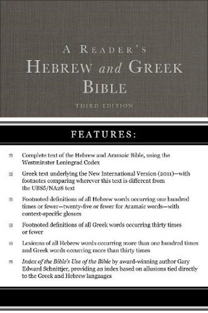 A Reader's Hebrew and Greek Bible, A. Philip Brown II ; Bryan W. Smith ; Richard J. Goodrich ; Albert L. Lukaszewski - Gebonden - 9780310180463