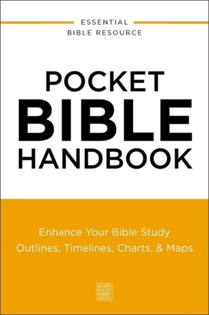 Pocket Bible Handbook, Thomas Nelson - Paperback - 9780310181132