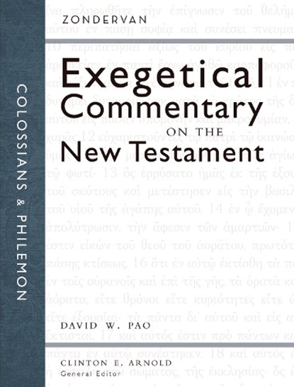 Colossians and Philemon, David W. Pao - Gebonden - 9780310243953