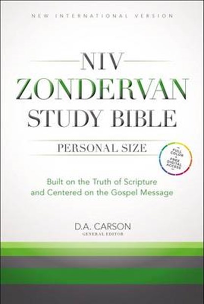 NIV Zondervan Study Bible, CARSON,  D. A. - Gebonden - 9780310438311