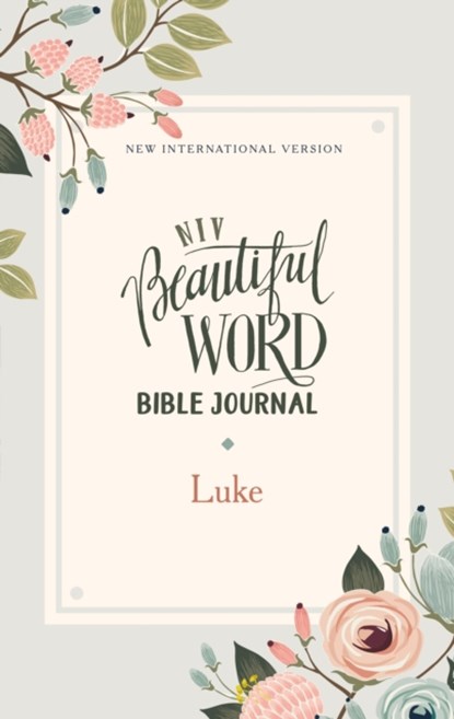 NIV, Beautiful Word Bible Journal, Luke, Paperback, Comfort Print, Zondervan Zondervan - Paperback - 9780310455301