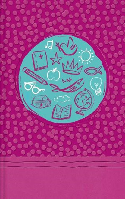 NIrV, Tiny Theologians Bible, Leathersoft over Board, Pink, Comfort Print, niet bekend - Gebonden - 9780310458876