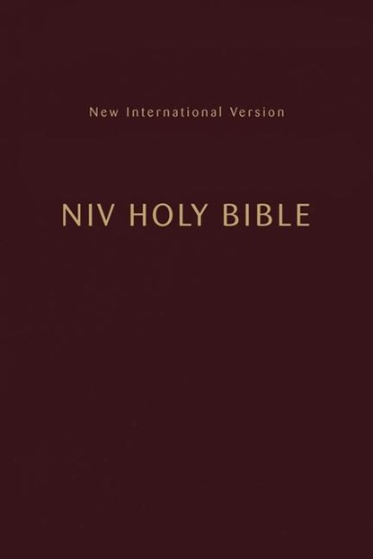 Zondervan: Niv, Holy Bible, Compact, Paperback, Burgundy, Co, Zondervan - Paperback - 9780310461241