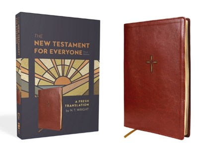The New Testament for Everyone, Third Edition, Leathersoft, Brown: A Fresh Translation, N. T. Wright - Gebonden - 9780310463566