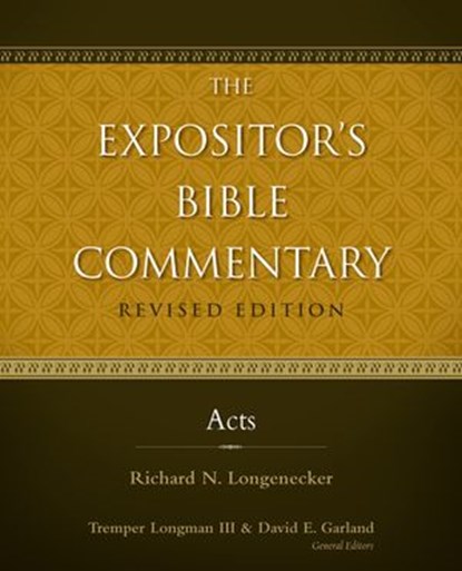 Acts, Richard N. Longenecker ; Tremper Longman III ; David E. Garland - Ebook - 9780310532033