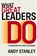 What Great Leaders Do, Andy Stanley - Gebonden - 9780310537038