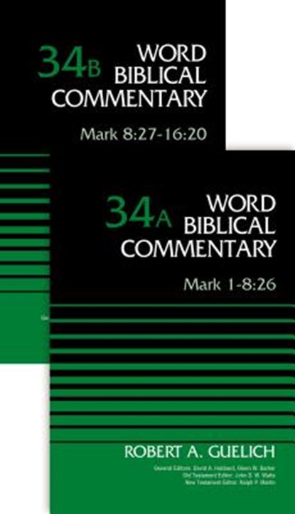 Mark (2-Volume Set---34A and 34B), Robert A. Guelich ; Craig A. Evans - Gebonden - 9780310575696