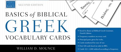 Basics of Biblical Greek Vocabulary Cards: Second Edition, William D. Mounce - Gebonden - 9780310598763