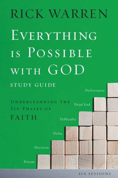 Everything is Possible with God Bible Study Guide, Rick Warren - Paperback - 9780310671497