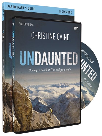 Undaunted Study Guide with DVD, Christine Caine - Paperback - 9780310684589