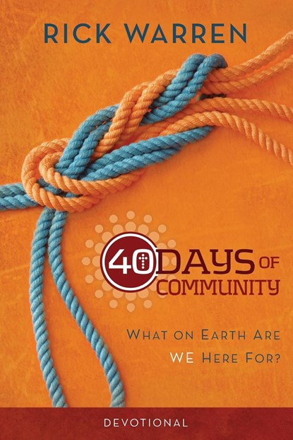 40 Days of Community Devotional, Rick Warren - Paperback - 9780310689133