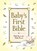 Carlson, M: Baby's First Bible, Melody Carlson - Gebonden - 9780310704485