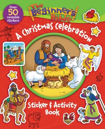 The Beginner's Bible A Christmas Celebration Sticker and Activity Book, The Beginner's Bible - Paperback - 9780310746706