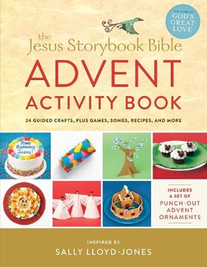 The Jesus Storybook Bible Advent Activity Book, Sally Lloyd-Jones - Paperback - 9780310753797