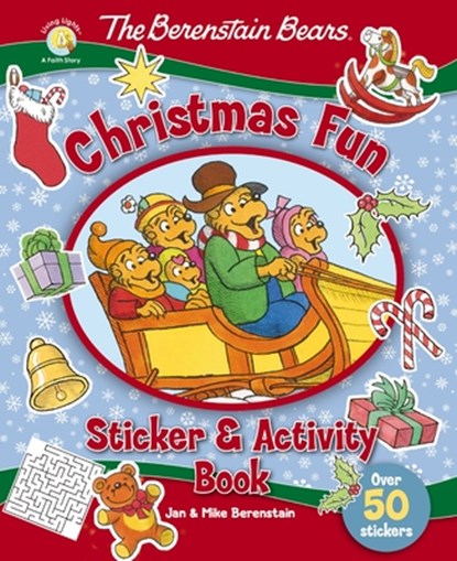 The Berenstain Bears Christmas Fun Sticker and Activity Book, Berenstain Jan Berenstain ; Berenstain Mike Berenstain - Paperback - 9780310753841