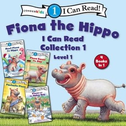 Fiona the Hippo I Can Read Collection 1, Zondervan - Ebook - 9780310768937