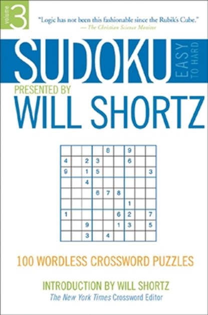 Sudoku 3, Will Shortz - Paperback - 9780312355043