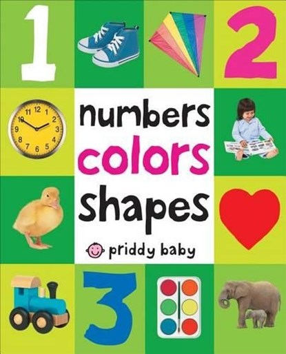 First 100 Padded: Numbers, Colors, Shapes, Roger Priddy - Gebonden - 9780312510817
