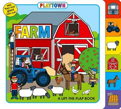 PLAYTOWN ON THE FARM, ROGER PRIDDY - Gebonden - 9780312519599