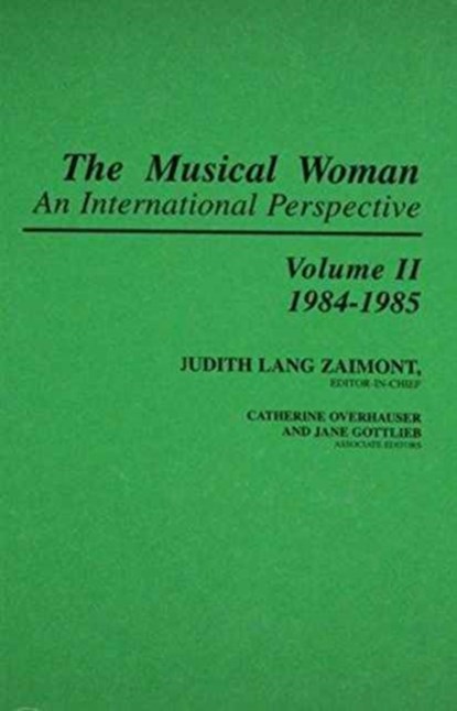 The Musical Woman, niet bekend - Gebonden - 9780313235887