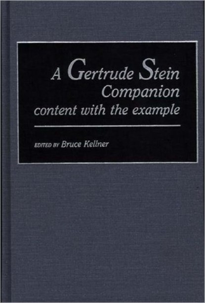 A Gertrude Stein Companion,  - Gebonden - 9780313250781
