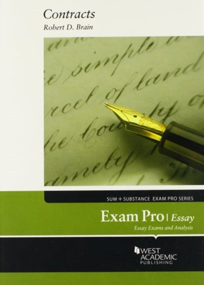 Exam Pro on Contracts, Essay, Robert D. Brain - Paperback - 9780314286048