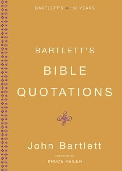 Bartlett's Bible Quotations, John Bartlett - Ebook - 9780316086677
