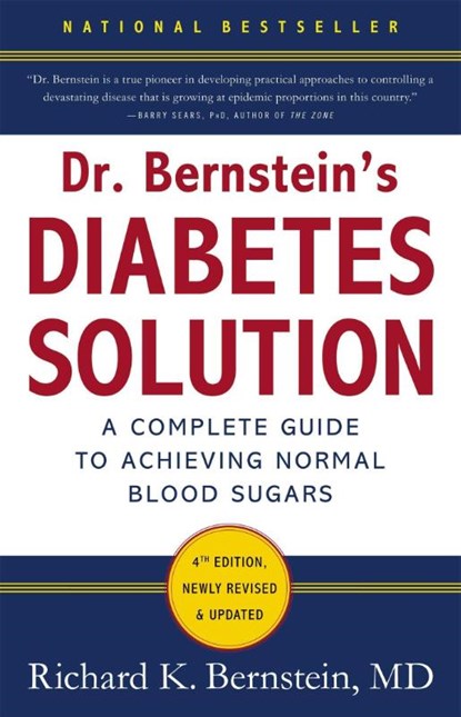 Dr Bernstein's Diabetes Solution, Dr Richard K. Bernstein - Gebonden - 9780316182690