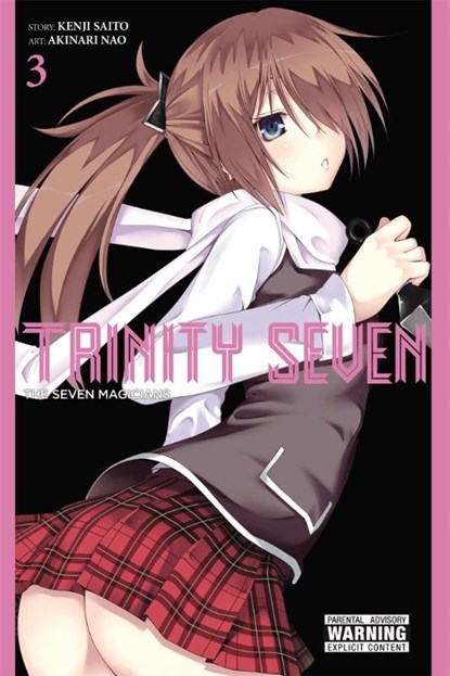 Trinity Seven, Vol. 3, Kenji Saitou ; Akinari Nao - Paperback - 9780316263689