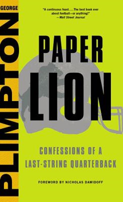 Paper Lion, George Plimpton - Gebonden - 9780316284509