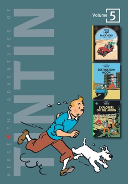 Adventures of Tintin 3 Complete Adventures in One Volume, Herge - Gebonden - 9780316358163