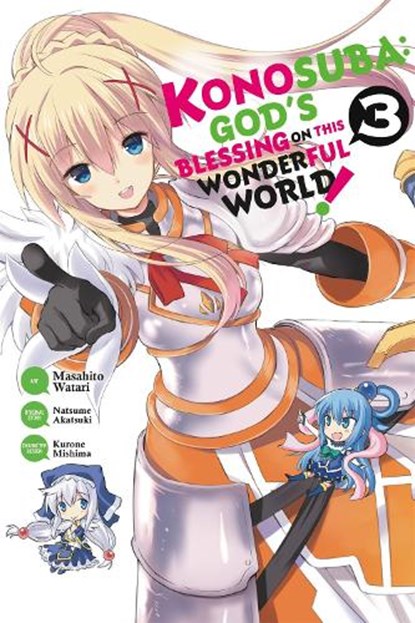Konosuba: God's Blessing on This Wonderful World!, Vol. 3 (Manga), Natsume Akatsuki - Paperback - 9780316469333