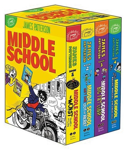 BOXED-MIDDLE SCHOOL BOX SET, James Patterson ;  Chris Tebbetts ;  Laura Park - Paperback - 9780316476515